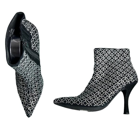 Jeffrey Campbell Jewel Studded Boots Size 9 - Picture 1 of 14